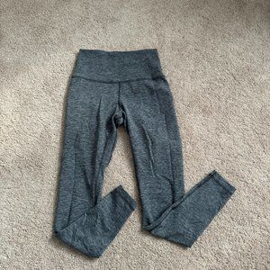 Lululemon Leggings - heathered grey